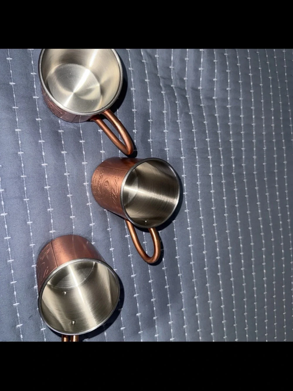 Tito's Handmade Vodka Tito's Vodka Copper / Stainless Steel Lined Mule Mugu lot